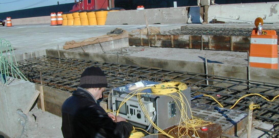 Construction of a bridge